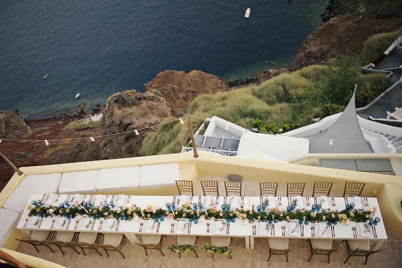 Ilivatos - Elegant Villa On The Caldera'S Edge Oia  Extérieur photo