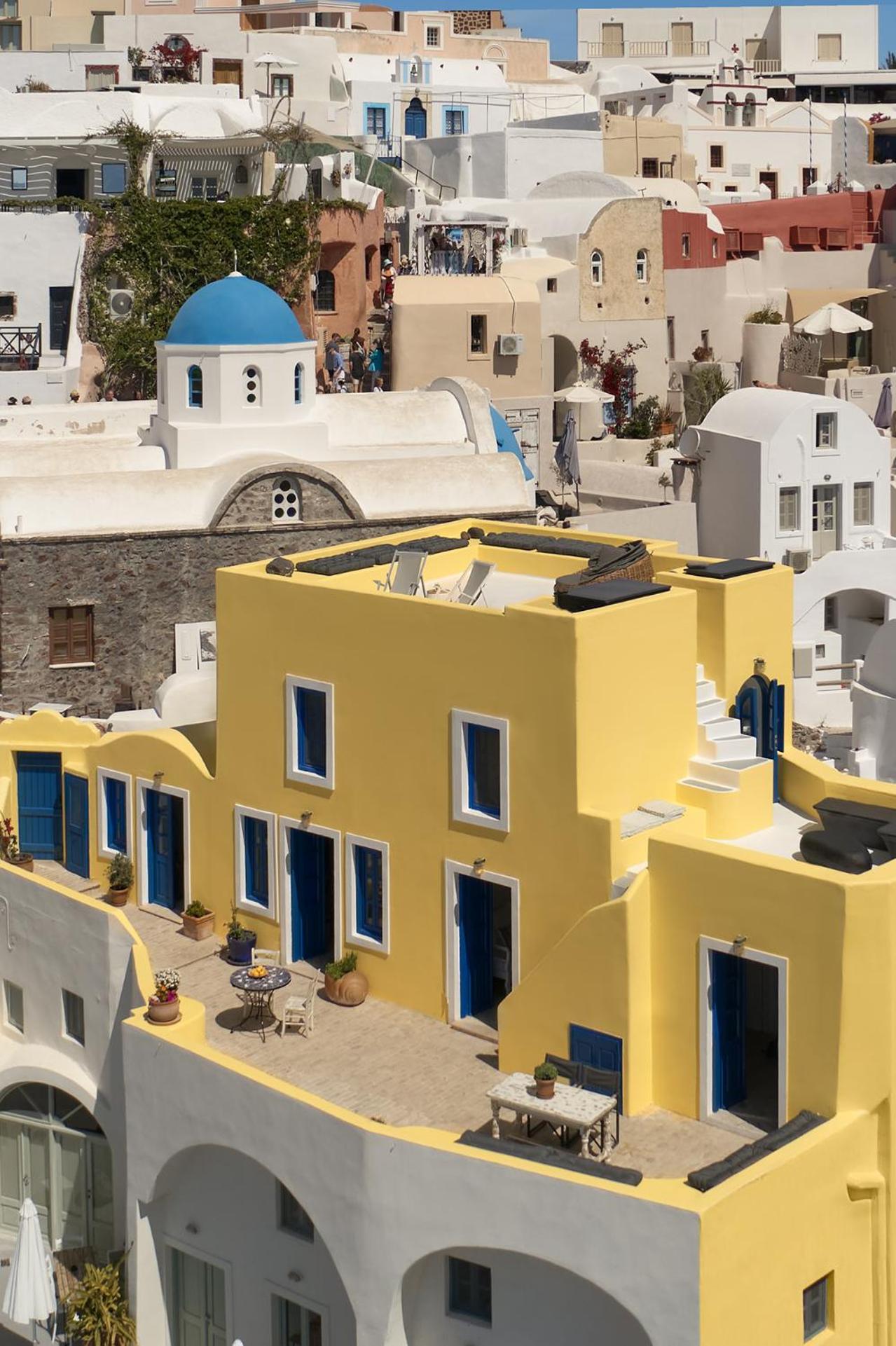 Ilivatos - Elegant Villa On The Caldera'S Edge Oia  Extérieur photo